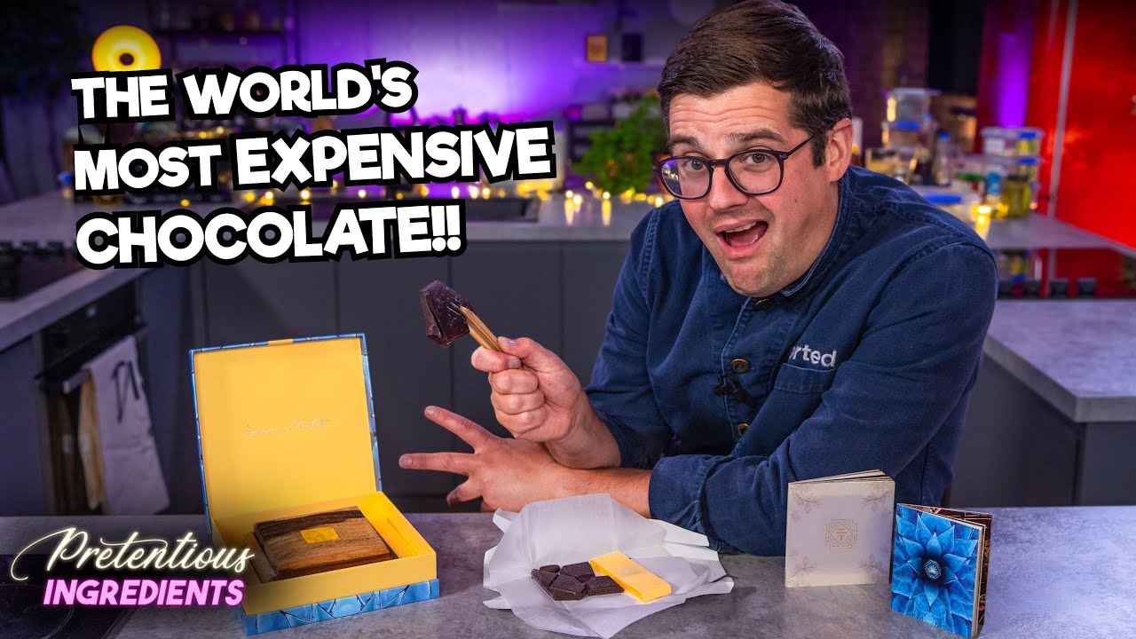Taste Testing Pretentious Ingredients . The world&rsquo;s most expensive chocolate