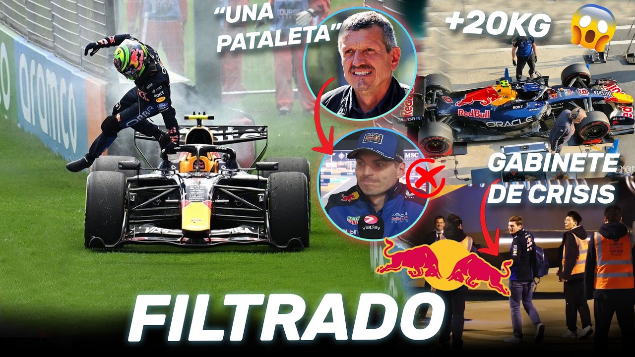 ¡¡FILTRADO!! El PROBLEMA que DESTROZA a RED BULL, GABINETE de CRISIS y CRÍTICAS a VERSTAPPEN...