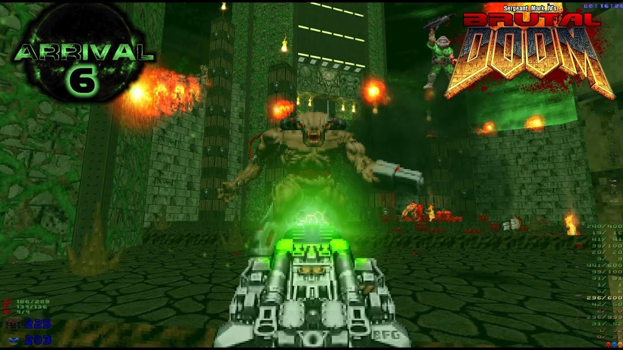 Brutal Doom Realism: Arrival. map06