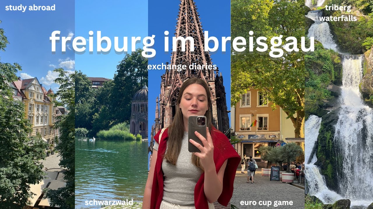 abroad diaries | study abroad, the black forest, triberg waterfalls, biking day out, and the euros