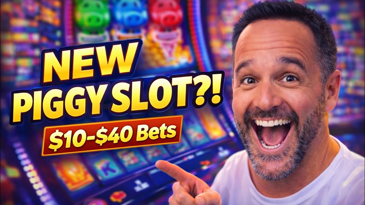 Playing the NEW Piggy Bankin’ Slot on $10–$40 Bets (Full Session)