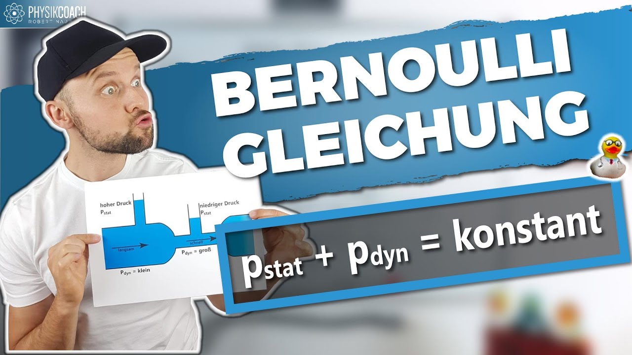 Bernoulli-Gleichung | Physik für Mediziner | Physik Grundlagen