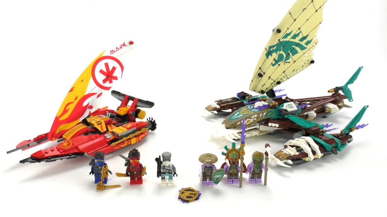 LEGO Ninjago Set 71748 - Duell der Katamarane / Staffel 14 / Review deutsch