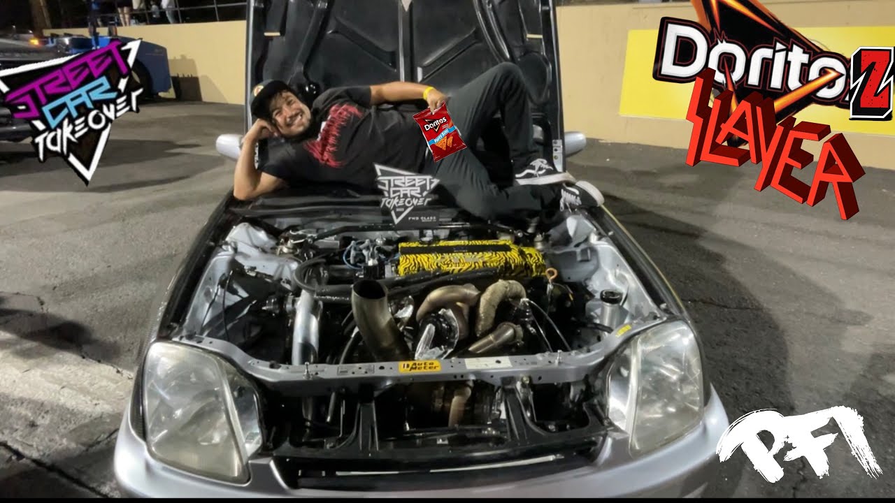 The Dorito&rsquo;z Slayer WINS the Last Street Car Takeover Denver! This Prelude is FAST!