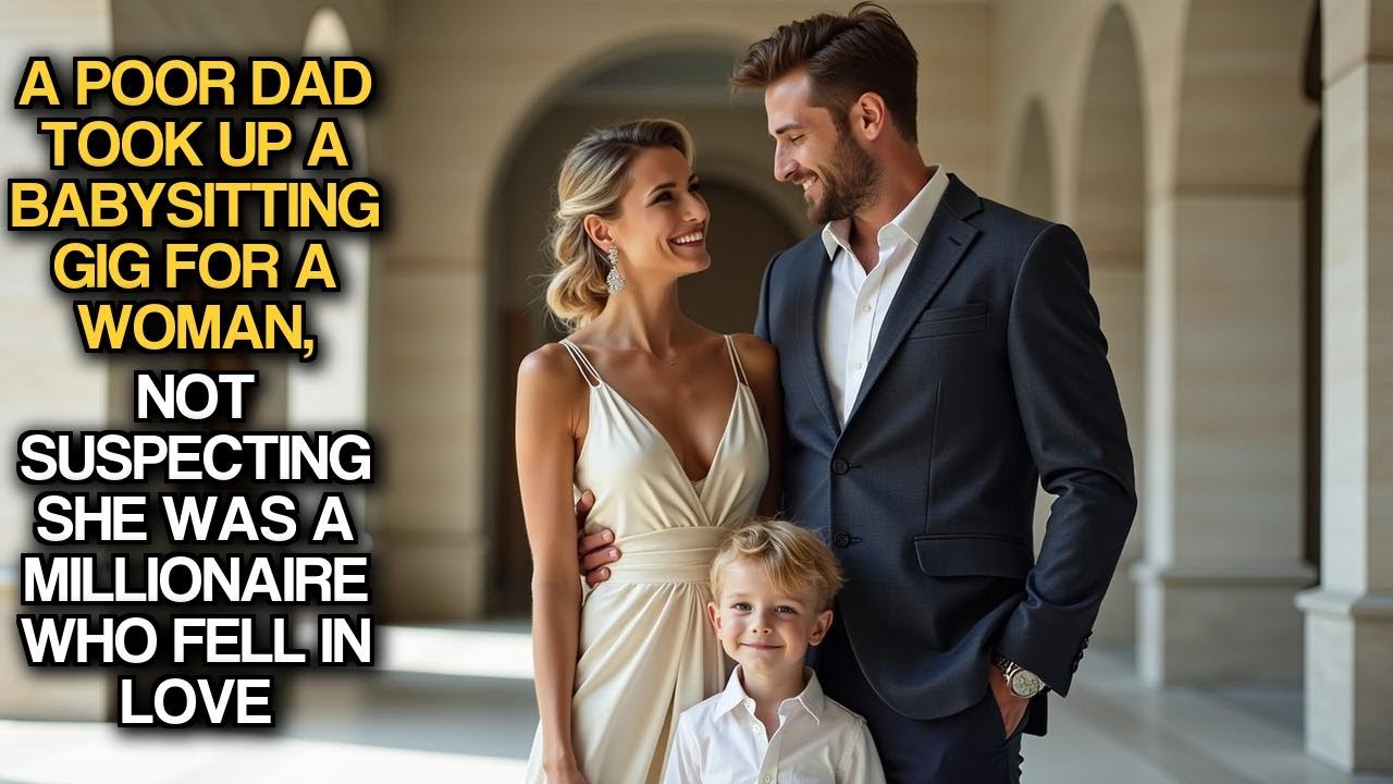 Poor Dad Took Up A Babysitting Gig For Woman, Not Suspecting She Was A Millionaire Who Fell In Love