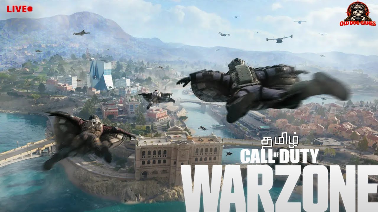 🪂 Blackout 2.0 வந்தாச்சு! Call of Duty Warzone Live Tamil | Old Dog Games