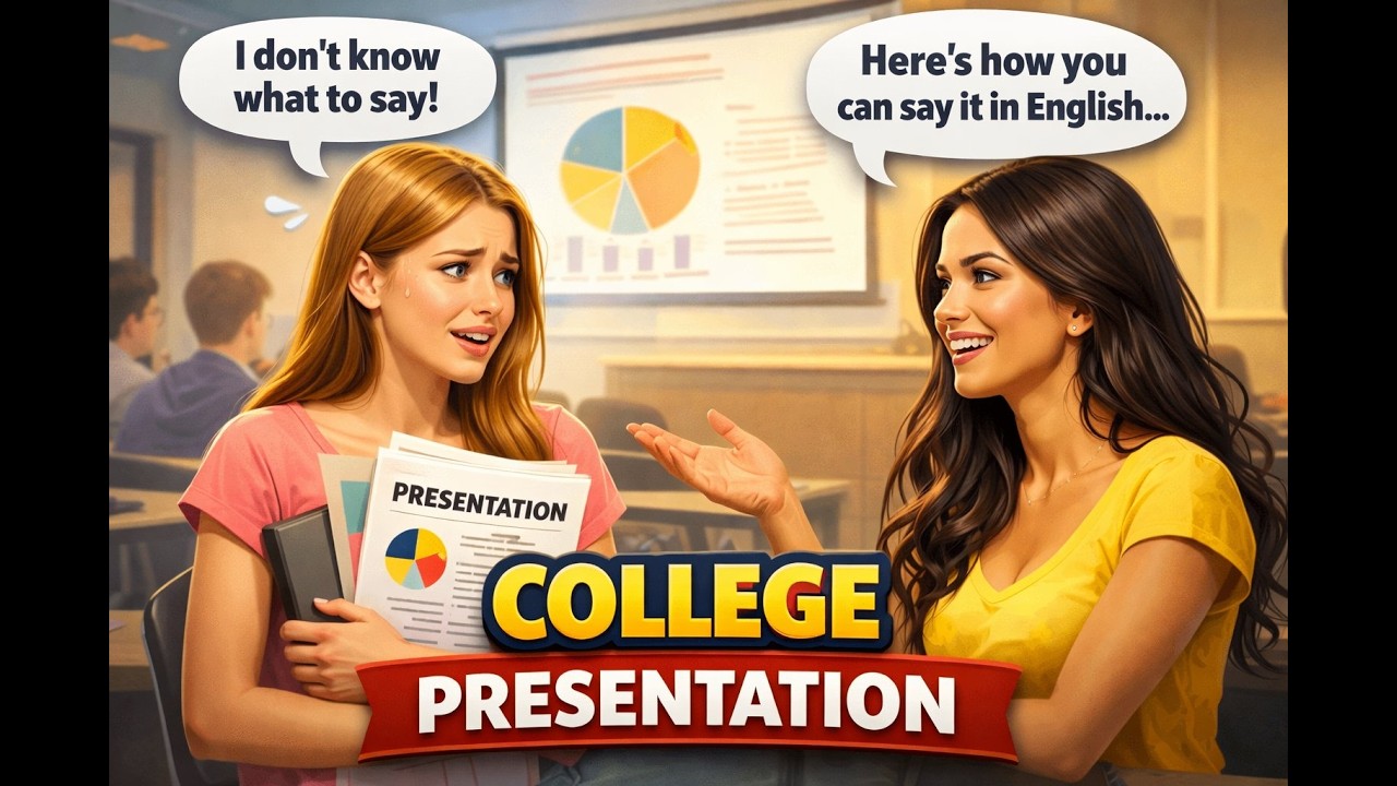 Daily English Speaking Practice|How to Give Presentation in English Without Fear