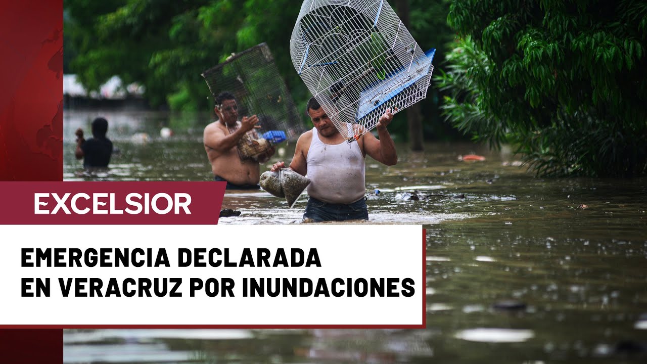 Inundaciones en Veracruz: Poza Rica, Tuxpan y Álamo bajo el agua