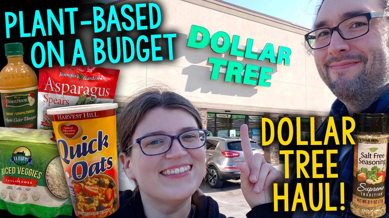 Dollar Tree Grocery Haul: Whole Food, Plant-Based On A Budget!