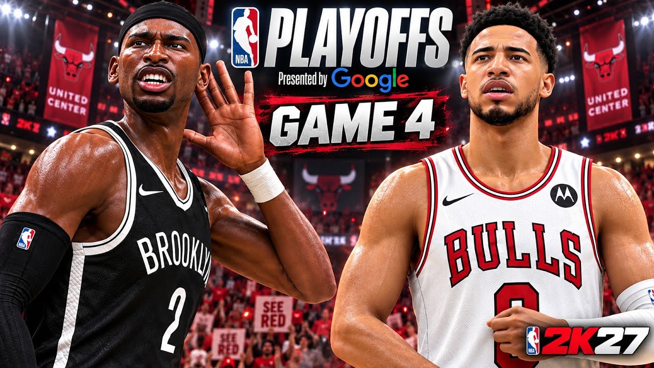 S1E3: GAME 4 WITHOUT KYRIE | NBA 2K27 CPU vs CPU Simulation