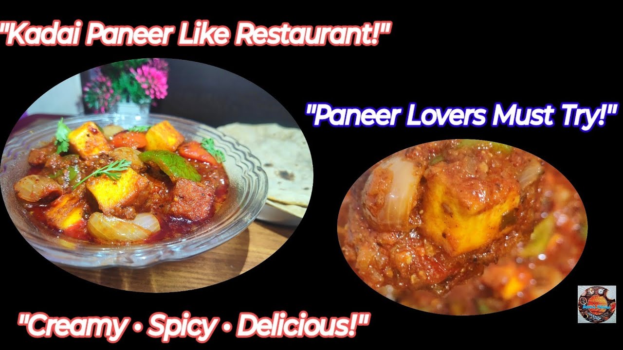 Restaurant-Style Paneer Kadai | Ghar Pe Bhi Asaan! Full Masala Flavor 😋
