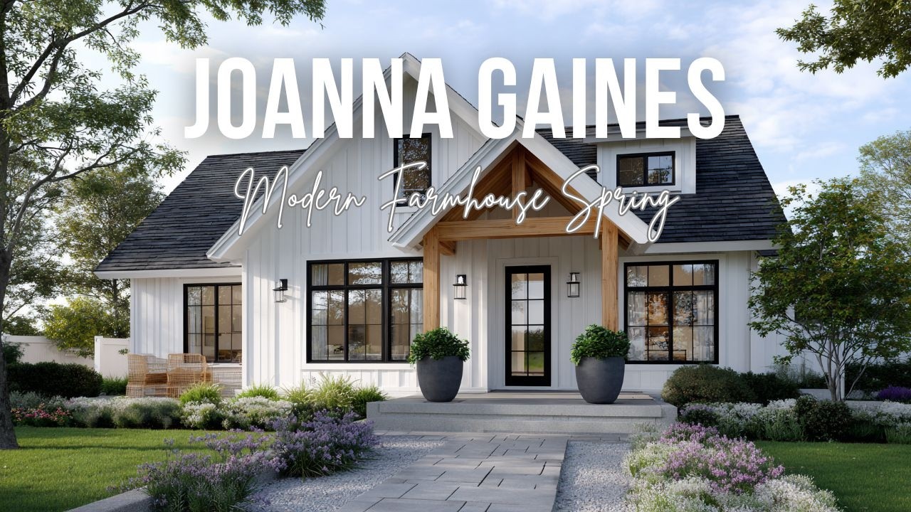 Modern Farmhouse Spring Homes Inspired by Joanna Gaines Fresh Country Charm