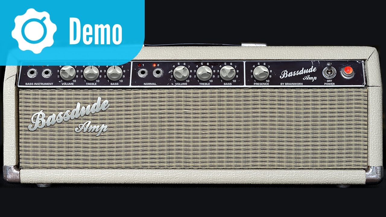 Brainworx bx_bassdude Amp Plugin Demo