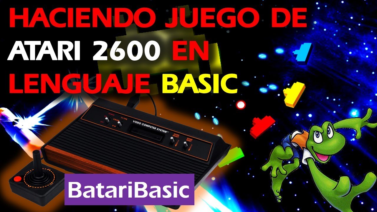 Como hacer un simple juego de Atari 2600 en lenguaje BASIC
