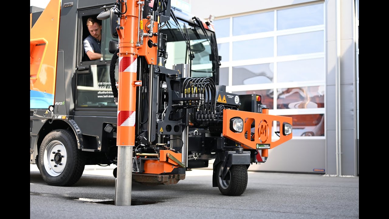 Einlaufschachtreiniger SKR AllroudMaster auf Schmidt Cleango 500