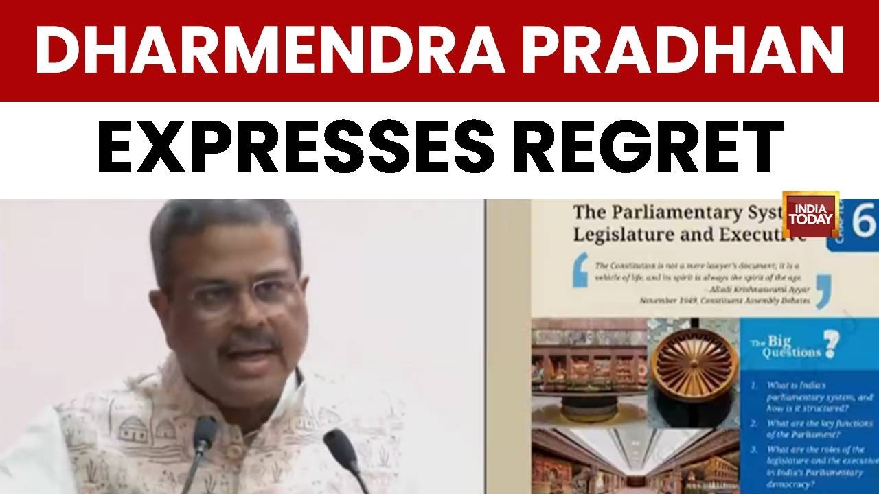 Education Minister Pradhan Expresses Regret Over NCERT Book Row After Supreme Court Criticism