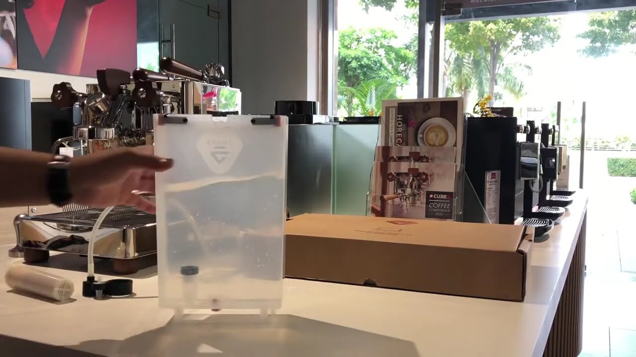 First set up Lelit Bianca V3 Pl162T-EU - Cubes Asia by Sang