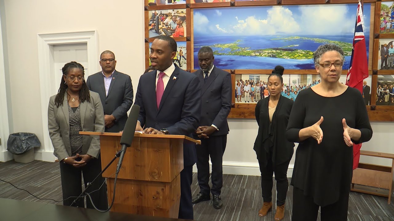 The Hon. David Burt JP MP, Premier of Bermuda