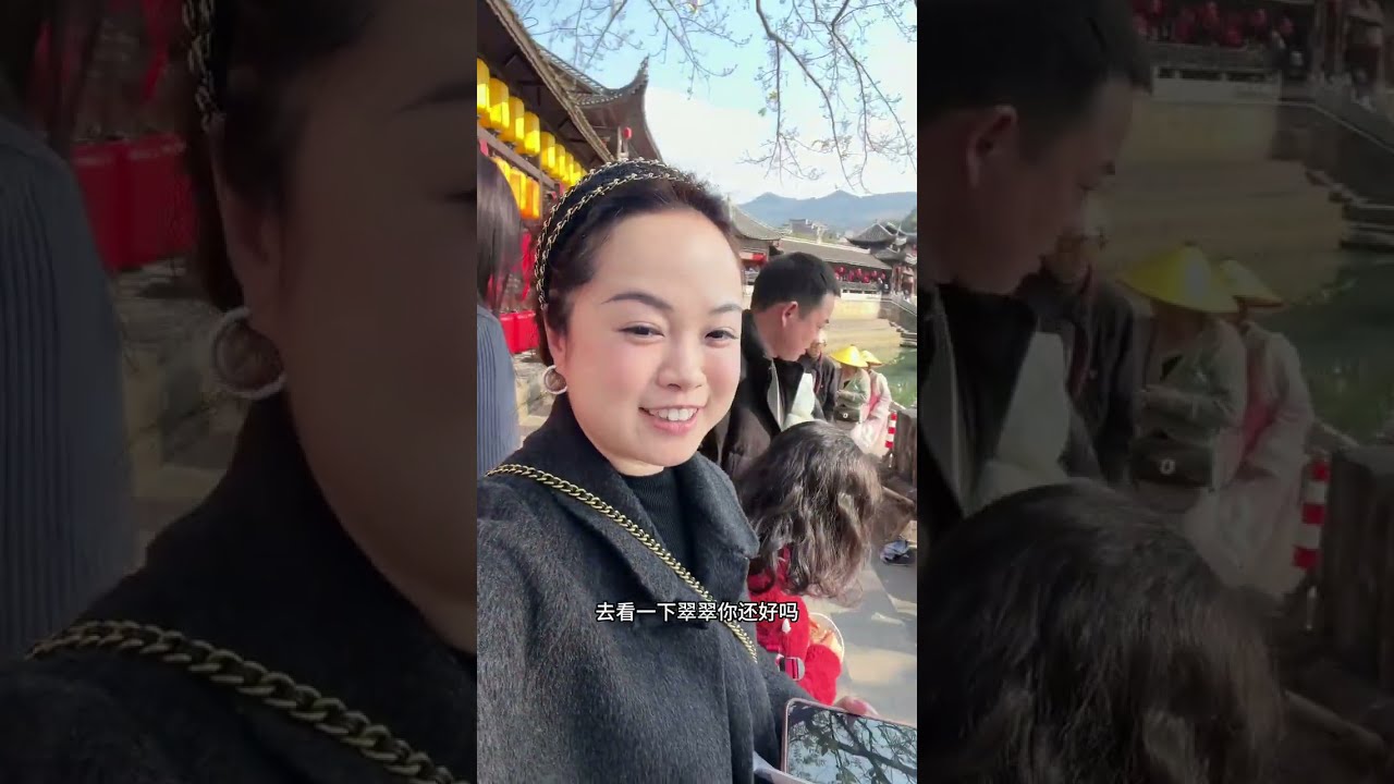 沈从文先生笔下的《边城》，真是风景如画，一家人边吃边玩好开心 #日常vlog #旅游让生活更美 #古镇