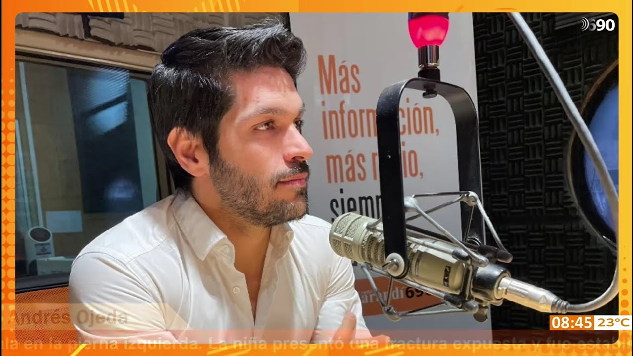 Andrés Ojeda, senador del Partido Colorado, en Informativo Sarandí