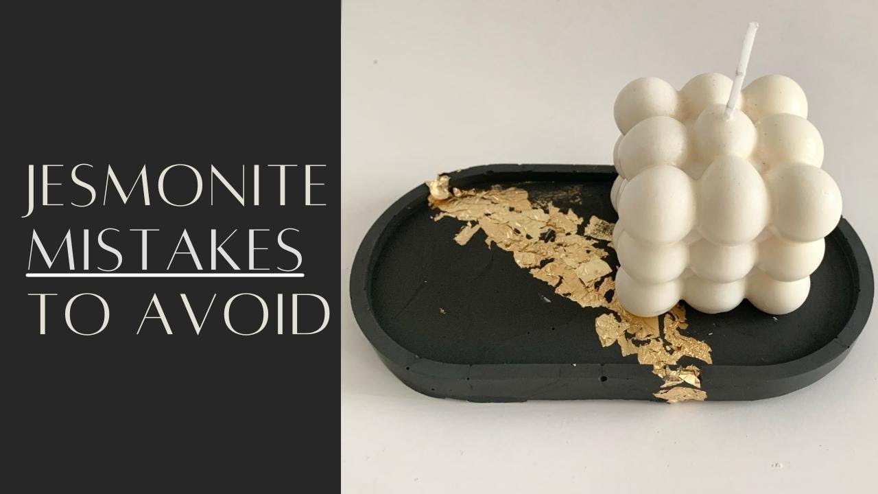 Чего НЕ следует делать при использовании Jesmonite — учитесь на моих ошибках