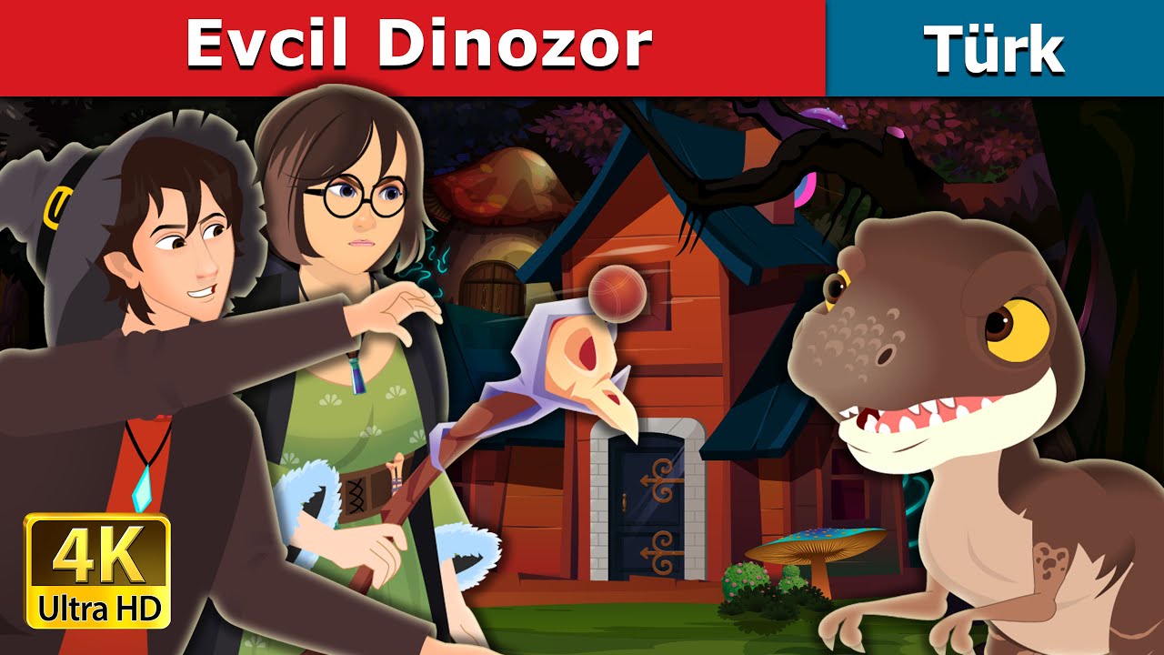 EVCİL DİNOZOR | The Pet Dinosaur in Turkish | @TurkiyaFairyTales