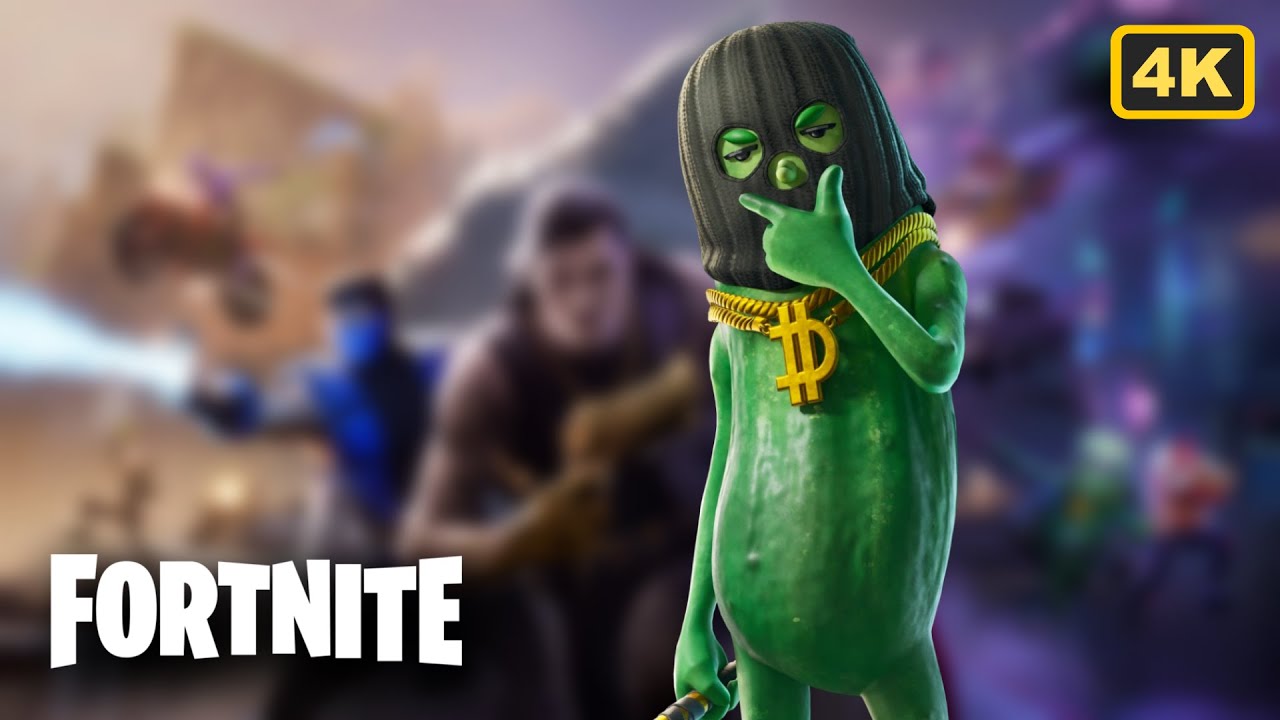 Fortnite - Big Dill Gameplay (4K)