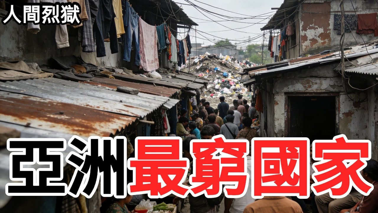 亞洲最貧窮的10個國家現狀：生存條件極為嚴峻，部分甚至低於非洲基準，第一名為何淪為「生存極限之地」？#社會百科#社會觀察#社會小妙招#社會#百科