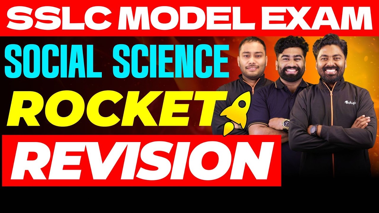 SSLC Social Science | Rocket Revision | Eduport SSLC