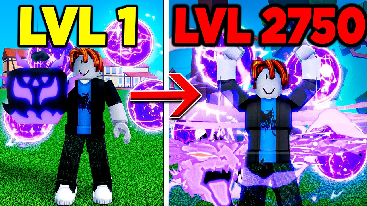 UPEI DO 1 AO 2750 COM NOVA RUMBLE NO BLOX FRUITS!