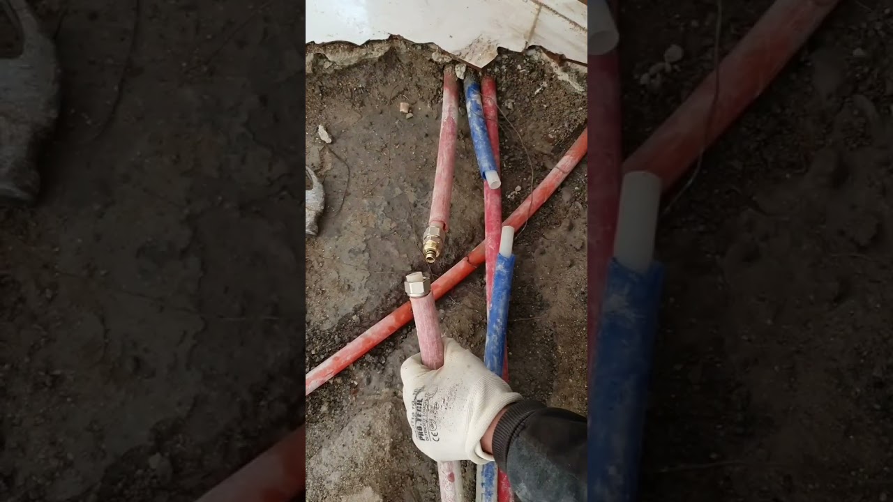 Устранение протечек воды под керамической плиткой