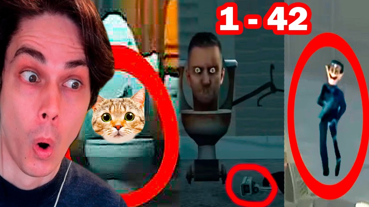 ВСЕ СЕКРЕТЫ СКИБИДИ ТУАЛЕТ - БОЛЬШОЙ ВЫПУСК! - Skibidi Toilet (1-42) ALL Secrets & Easter Eggs