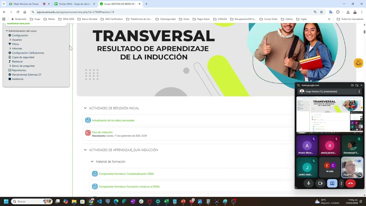 Sesion Febrero 24 Fichas Gestion de Redes de Datos