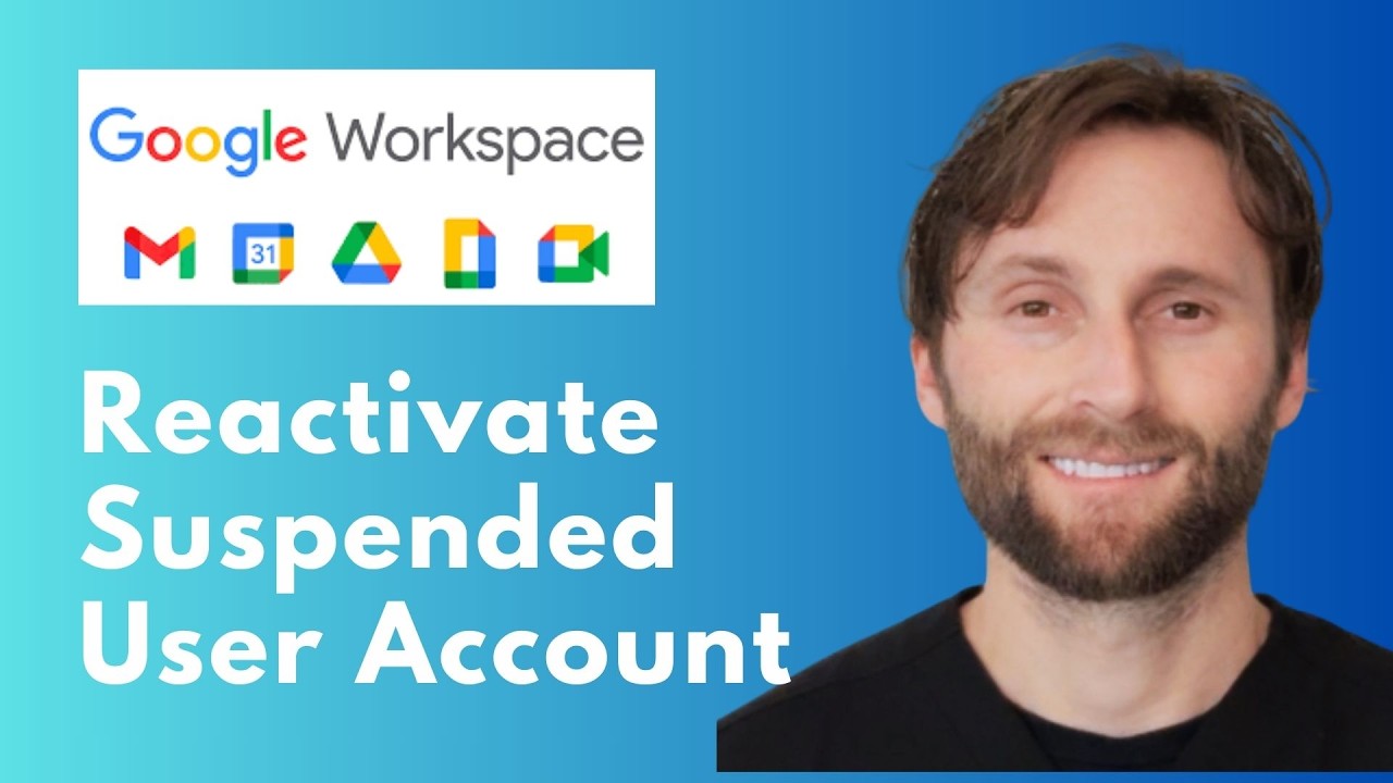 How to Reactivate Suspended User Account in Google Workspace Google [Full Guide 2026]