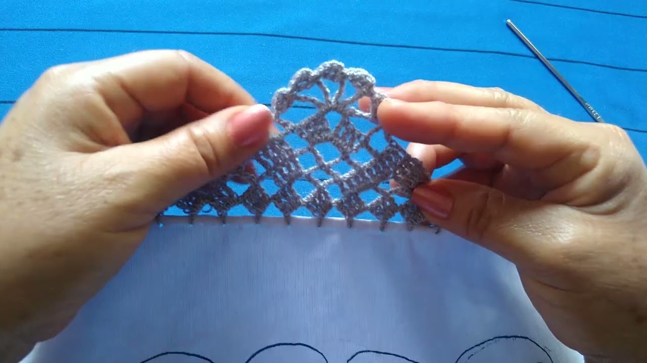 Puntas fáciles para servilletas num 917.#crochet #parati #arte #videos #fypシ #tejidos #servilletas