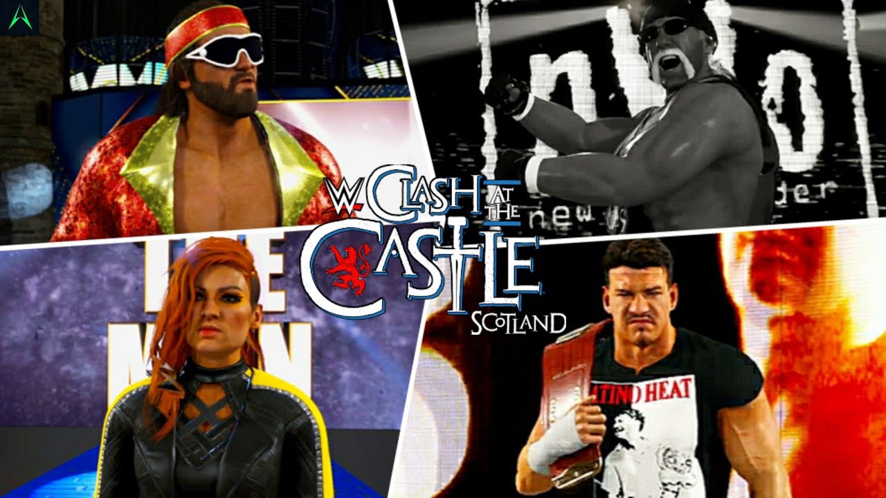 WWE2K24-|PS5|-(My Custom PPV) Highlights Clash At The Castle🐲~PART 1🔥