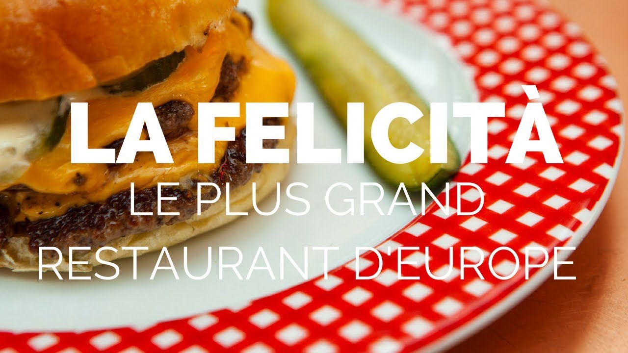 LA FELICITÀ, LE PLUS GRAND RESTAURANT ITALIEN D'EUROPE | FOOD INSIDER