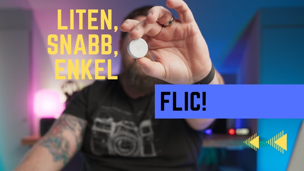 Styr ditt smarta hem med Flic knappar!