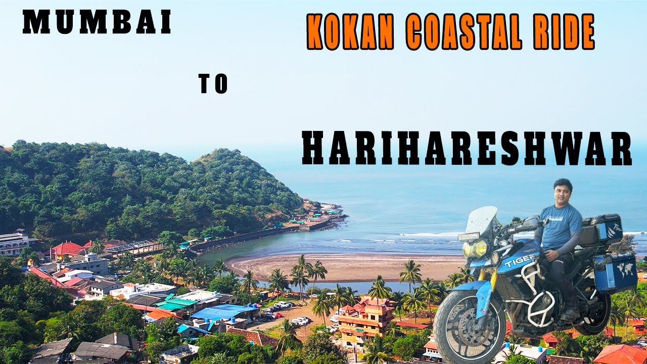 MUMBAI TO HARIHARESHWAR KOKAN COASTEL RIDE | STAY /  FOOD / ROUTE / WITH MY TRIUMPH TIGER 800