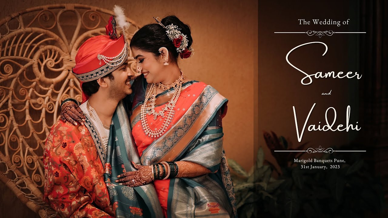 Sameer Vaidehi Wedding | Marigold Banquets Pune |Best Cinematic Wedding |Abhijeet Matkar Photography