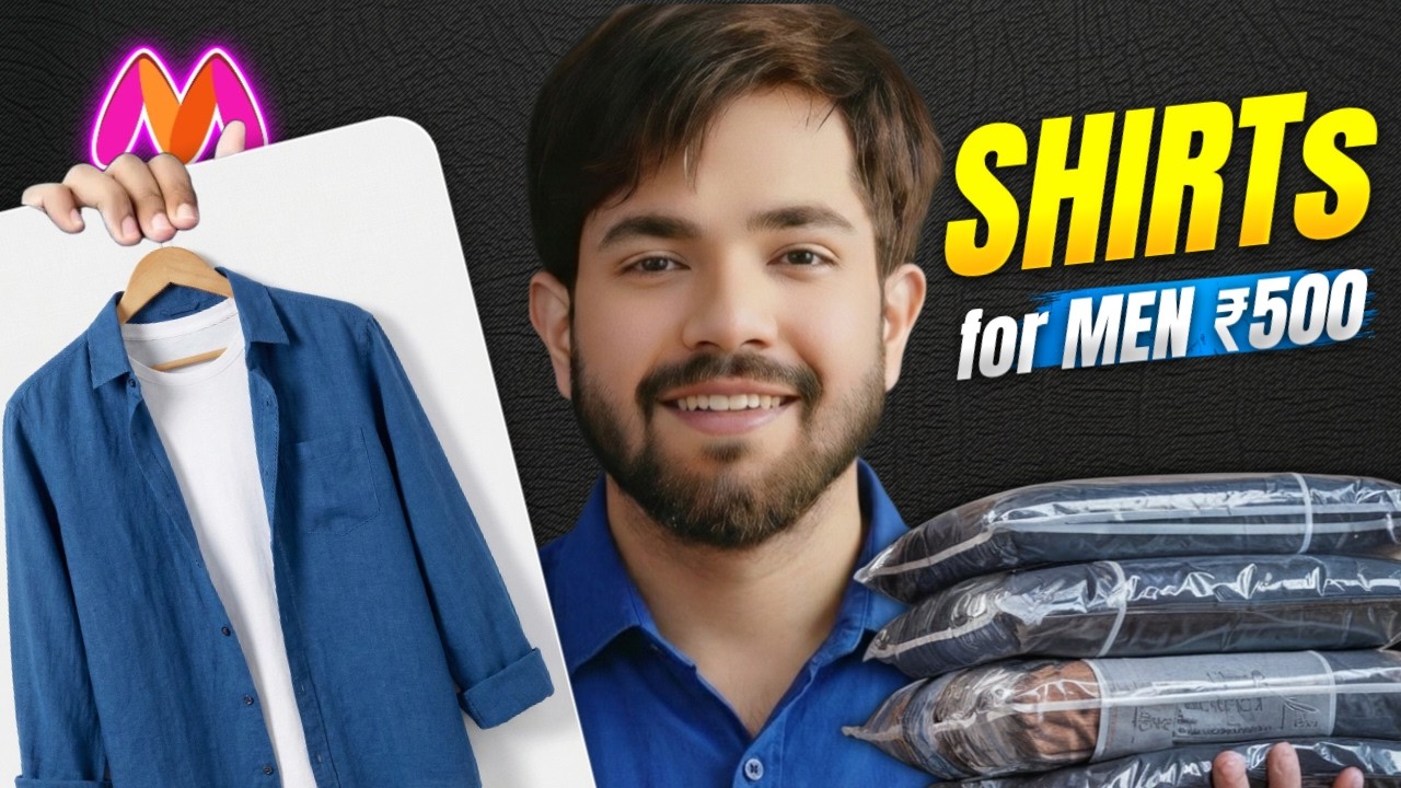 Top 4 Best Shirts for Men Under ₹500 | Best Casual Shirt For Men 👕