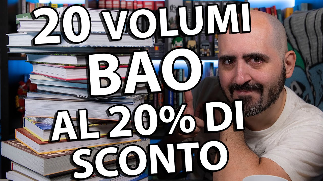 20 fumetti in volume singolo BAO al 20% di sconto!