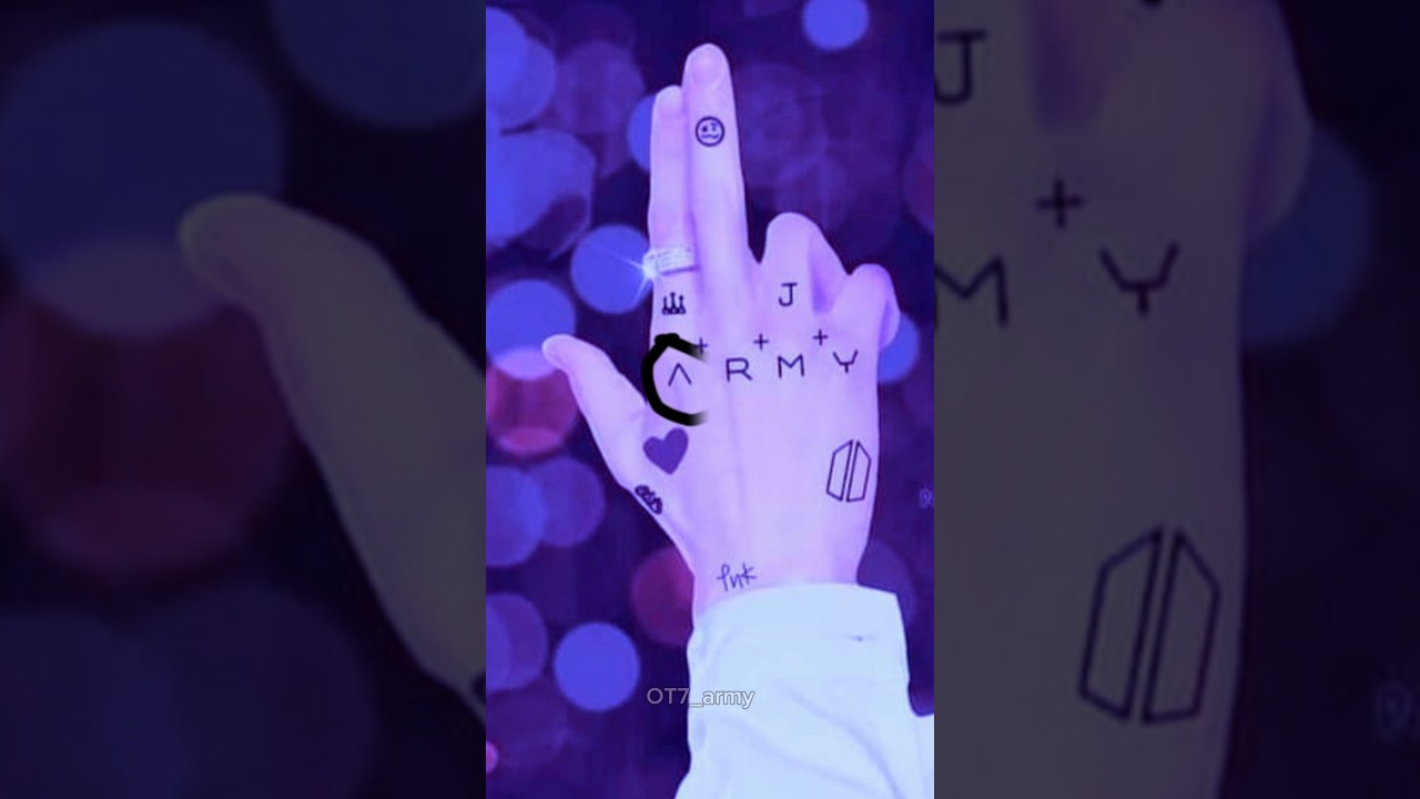 Meaning of jungkook's hand tattoo😘💜😎 #shorts #bts #jungkook  @OT7_army072