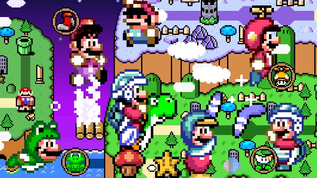 Super Mario World: Luigi is Villain
