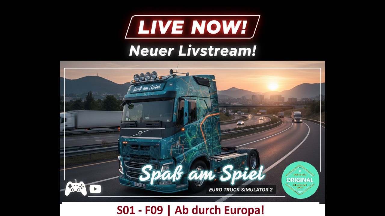 ETS2 | S1 F09 | Ab durch Europa
