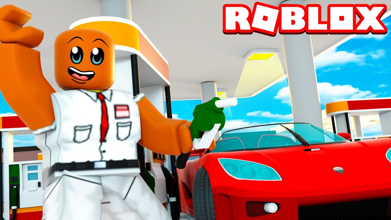 CONSTRUIMOS UNA GASOLINERA EN ROBLOX TROLL 😃