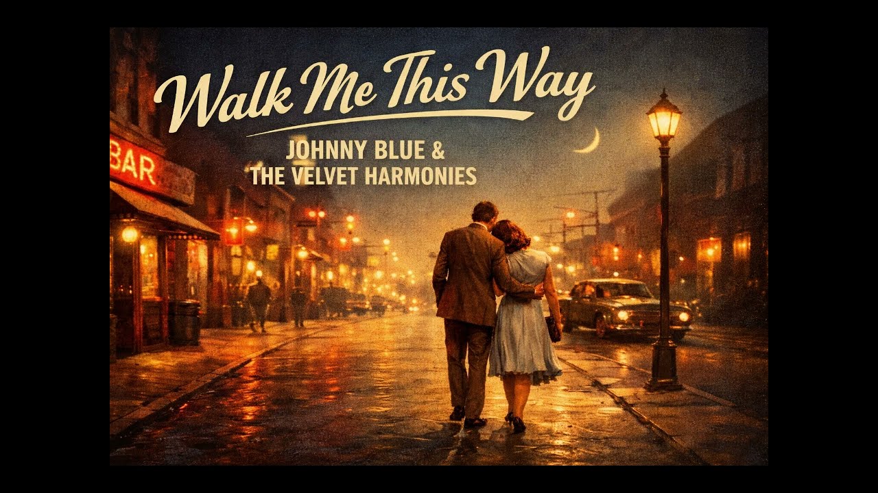 Evening Walk - Johnny Blue & The Velvet Harmonies – Walk Me This Way