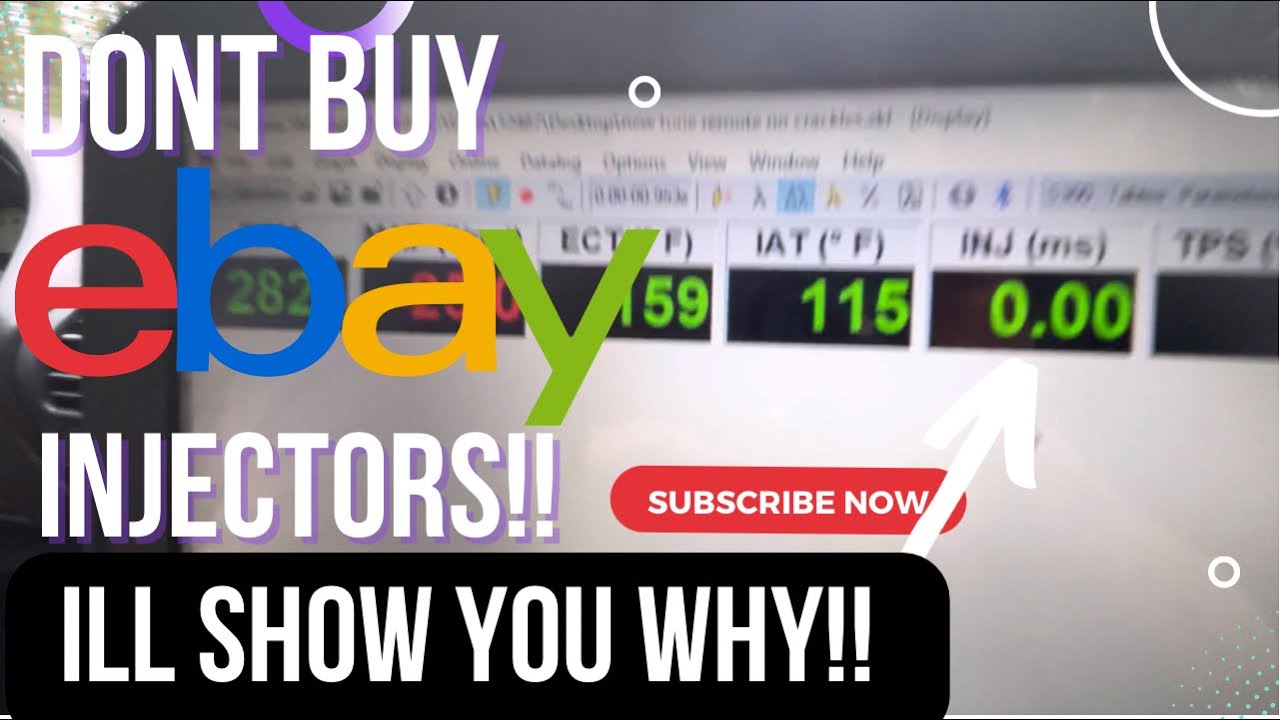 Не покупайте топливные форсунки на eBay, отзывы о форсунках RDX 410cc Hondata на eBay.