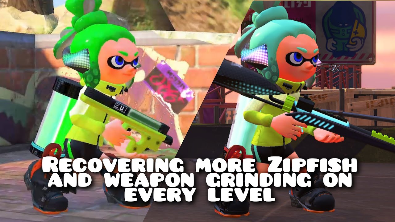 Splatoon 2, story mode (sector 3 & 4)