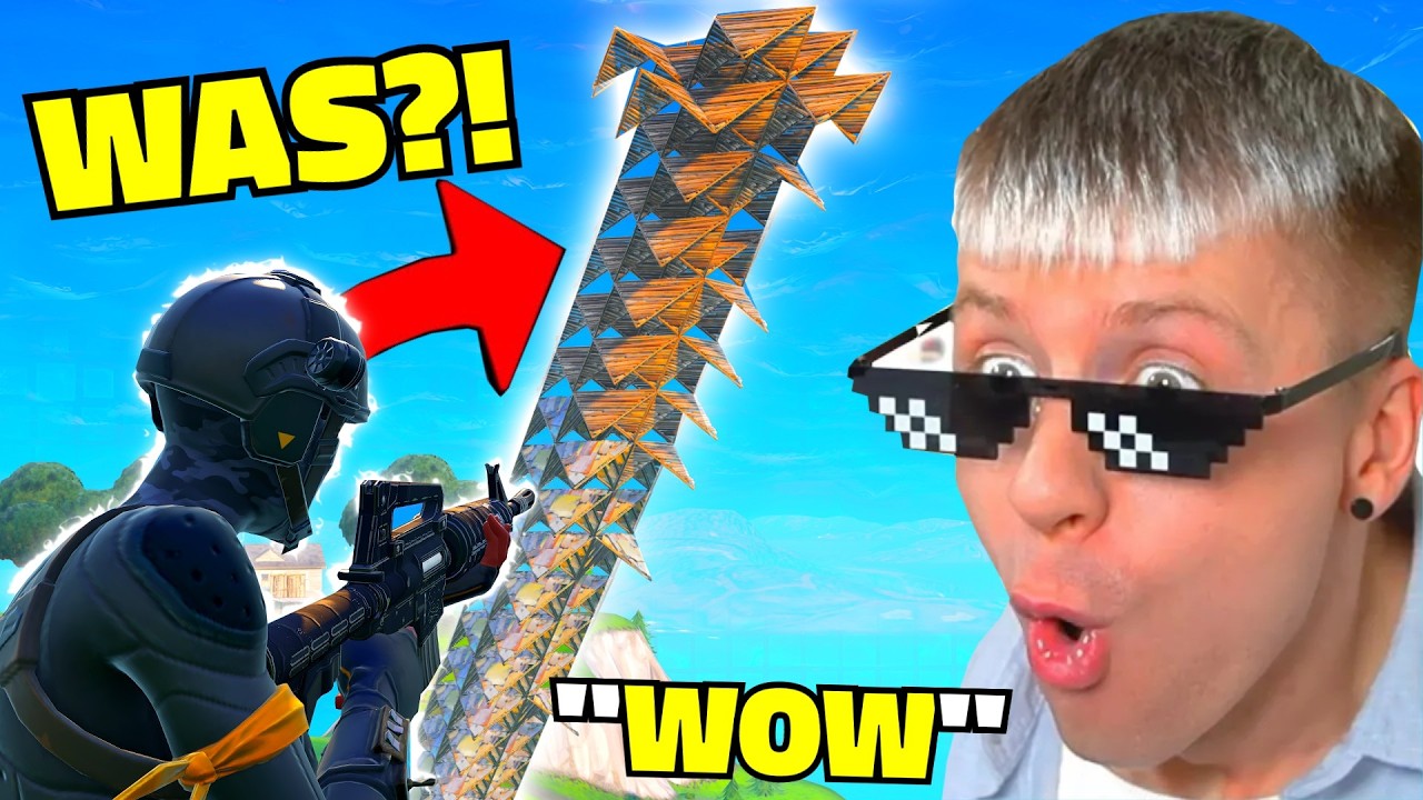 ICH baue die SCHWERSTE FORTNITE RAMP & SPIELER SEHEN SIE😱